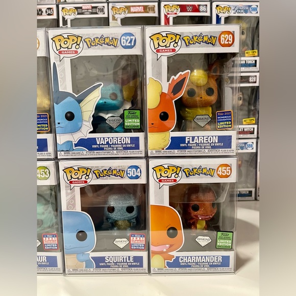 Pokemon Funko Pop Diamond Collection - Picture 4 of 4